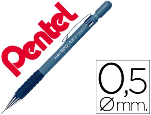 Lapiseira pentel a315 0,5 mm cinza , Pentel , 45141 , 4902506047991